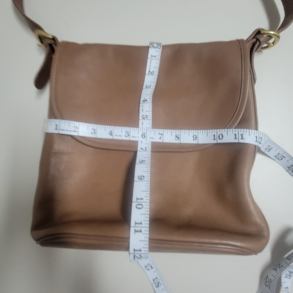 Coach Vintage Whitney Leather Saddle Flap Bag 4115. - Picture 14 of 16